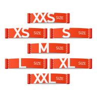 Size clothing labels N3
