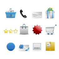 Shopping Icons N154