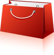 Red Shopping Bag N3