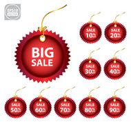 Big Sale red tags