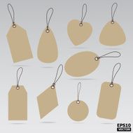 Blank sale tags