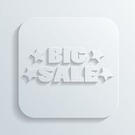 big sale sign vector