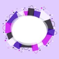 Violet shopping background N2