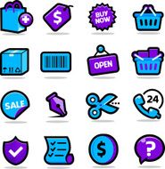 Shopping Icons N156