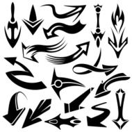 pointer arrows set