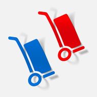 realistic design element trolley N4
