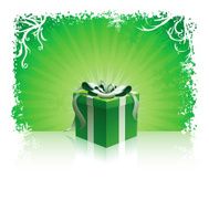 Christmas Present Green
