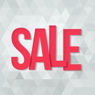 Sale typography background Vector N10