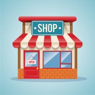 Shop vector illustration