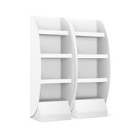 blank displays with shelves N3