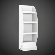 blank displays with shelves N6