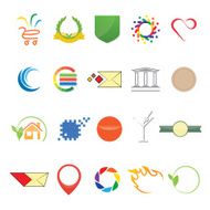 different elements for design and web