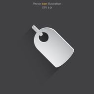 Vector label web icon N3