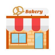 Vector bakery icon made in flat design