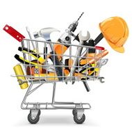 Vector Trolley with Tools