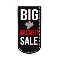 Big Halloween sale banner design