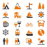 Travel icon set N23