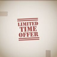 Limited Time Offer Stamp N2
