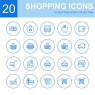 Shopping icons collection N2