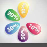 Sale Buttons With Discount