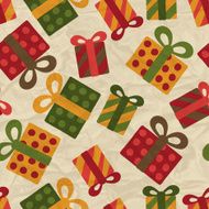 Merry Christmas and Happy New Year seamless pattern N4