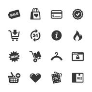 Shopping Icons N163