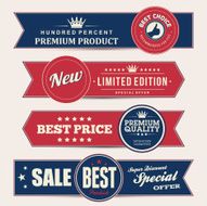 vintage business banners set N4
