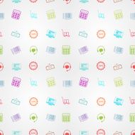 Colored vector background for online sales