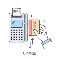 POS Terminal and Credit Card