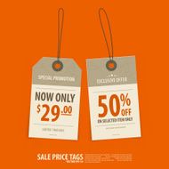 Vintage Style Price Tags N9