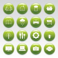 Internet icons (vector and 300dpi jpg)