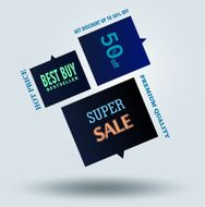 Sale labels Vector N40