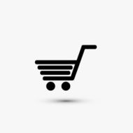 Vector black web icon on white background Eps10 N29