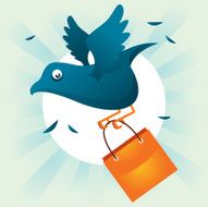 Shopping bird