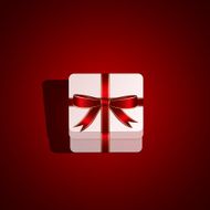 Background with gift box