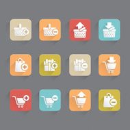 Linned Icons - Shopping