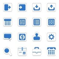 shopping cart icons N17