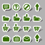 Web interface icon