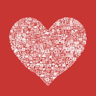 business and shopping heart N2