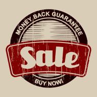 Vintage Sale Label