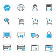 E-commerce and online shopping icons N5