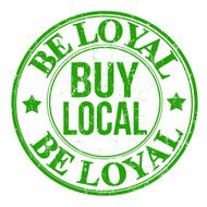 Be loyal buy local stamp N2