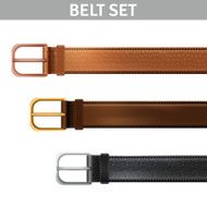 Realistic Belts Set N2