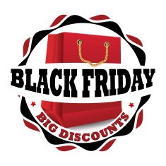 Printable Black Friday Big Discounts Label