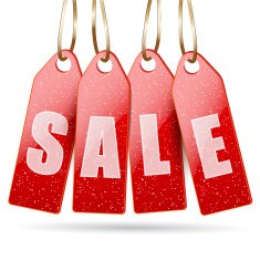 Red price tags N2