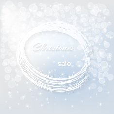 banner mega sale in calligraphic blo