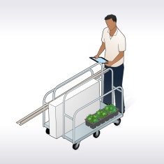 Home Improvement Shopper Illustration