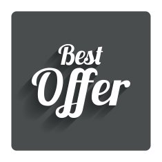Best offer sign icon Sale symbol N3