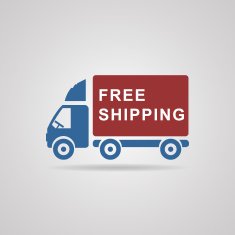 Free shipping icon symbol car carrying cargo