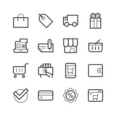 Shopping Icons N131